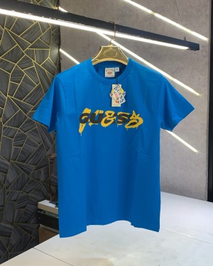 Guess Blue Logo Print Premium Classic T-Shirt (1344)