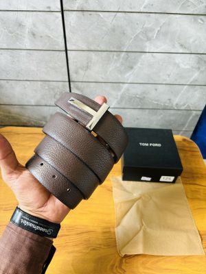 03 TOM FOR_S SILVER BROWN PREMIUM QUALITY BELT