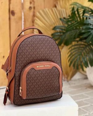 Michael_Kors_MK Jaycee Backpack With Dust Bag (Brown - 973)