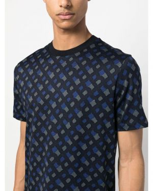 Hugo  Boss Blue Monogram Premium T-Shirt