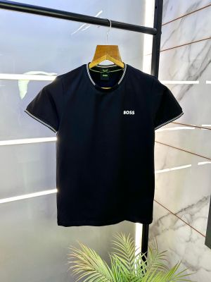 Boss Premium Black Round Neck T-shirt F2930-BL