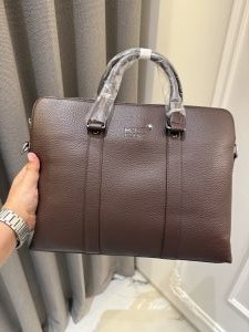 Mont Blanc MW1967 Brown Laptop Bag