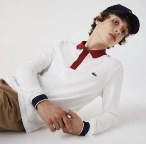 Lacost_e Very Premium Classic Full Sleeve Polo T-shirt (DN 501)