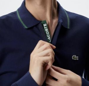 Lacost_e Very Premium Classic Full Sleeve Polo T-shirt (DN 501)