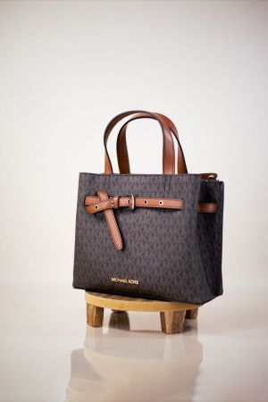 Michael_kors emilia tote bag with dust bag(22311-coffebrown)