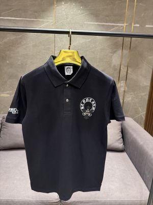 SALE CHROME HEARTS IMPORTED BLACK POLO