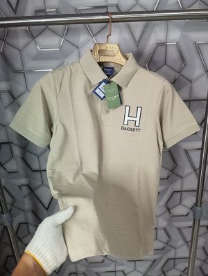 Hackett_Beige_Embroidery_Logo_Premium-Polo_T-Shirt_(1556)