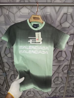 Balenciaga_Inglish_Green_Logo_Print_Premium_T-Shirt_(1648)