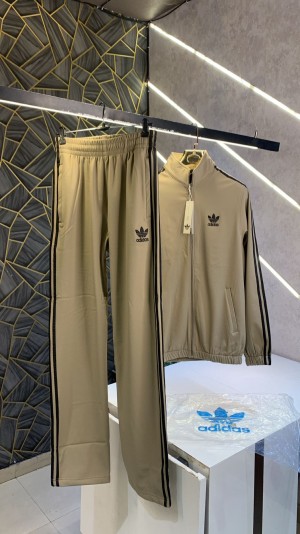 ADIDAS_BEIGE_3_STRIPES_INSIDE_CORDUROY_STORE_ARTICL_IMPORTED_TRACKSUIT_(1050)