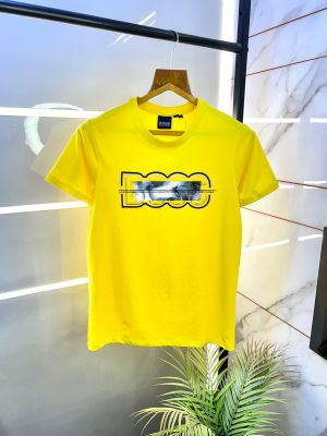 Boss Yellow Round Premium Neck T-shirt F2803-YE