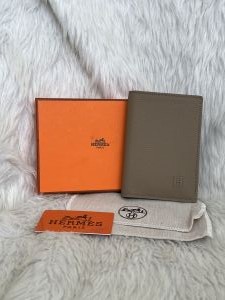 Hermes Unisex PassPort Case Wallet Original Leather Highend With Box Packaging 