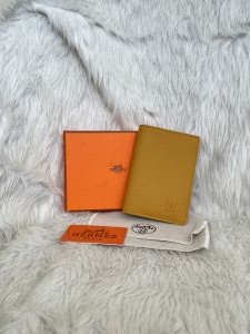 Hermes Unisex PassPort Case Wallet Original Leather Highend With Box Packaging