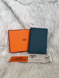 Hermes Unisex PassPort Case Wallet Original Leather Highend With Box Packaging