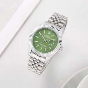 Role_x Oyster Perpetual Date Just Silver-Green 40 Battery