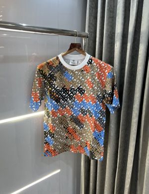 Burberr y  Monogram Print Imported Oversized T-Shirt