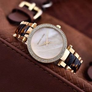 Michael_kors parker pave White Dial