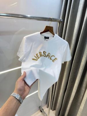 Versace Couture White Logo Work Premium T-Shirt