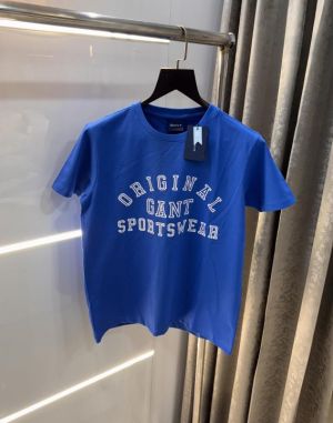 Gant Blue Logo Print Premium Classic T-Shirt