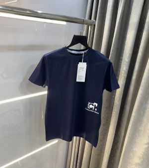 Calvin  Klein Navy Blue Back Print Premium T-Shirt