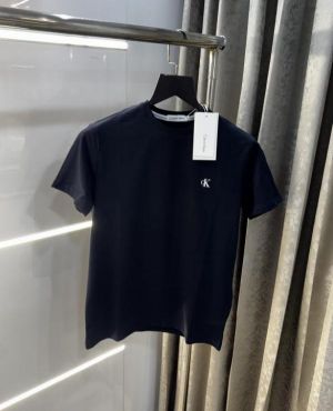 Calvin  Klein Navy Blue Logo Print Premium T-Shirt