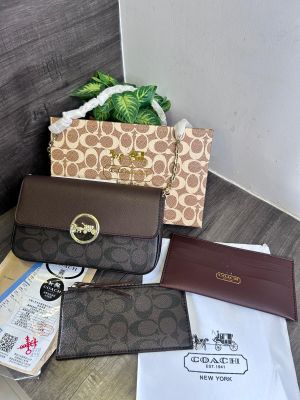 COACH_Eliza_3Pcs_Sling_Bag_with_Wallet_With_Box_1033