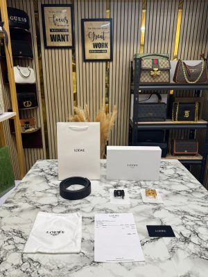 Loewe Premium Quality Belt Combo Includes Box Dust Bag And Carry Bag (21)