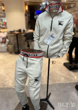 Burberr_y Beige Imported Co-ordset Heavy warm cotton fabric