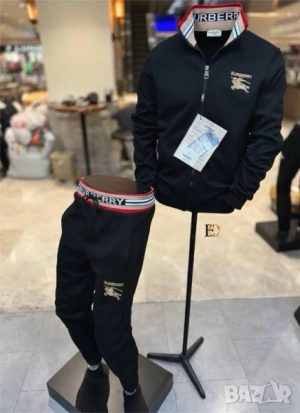 Burberr_y Black Imported Co-ordset Heavy warm cotton fabric