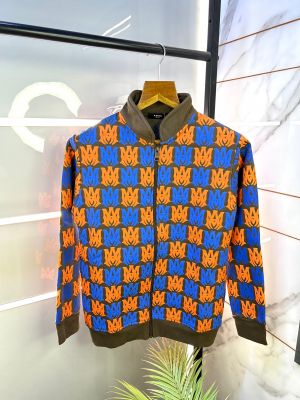 Amir i Imported Monogram Allover Super Premium Zipper Jacket MULTI-M-1256