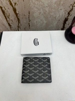 GOYARD SAINT PREMIUM WALLET GOYARDINE COATED BI FOLD (GOYARD - 60223 BLACK)