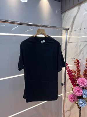 Drip House Black Imported Premium Round Neck Back Printed Tshirt 3101