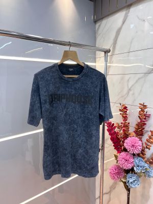 Drip House Grey Imported Premium Round Neck Printed Tshirt 3103