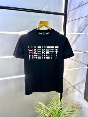 Aston Martin Hacket t Black Round Premium Neck T-shirt F2848-B2