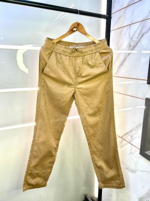 Zar a Brown Linen Relax fit Super Premium Trouser F2879-BR