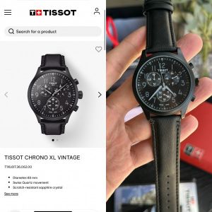 Tisso t Chrono XL Vintage black