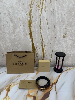Coach_Signature_Belt_With_Box_And_DustBag_Including_CarryBag_(C51-Tan)