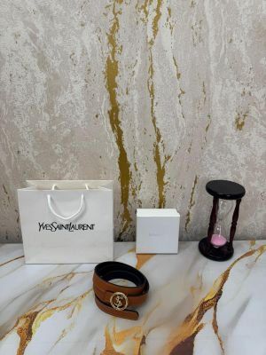 Ysl_yves_saint_laurent_logo_Premium_Ladies_Belt_With_Box_Dust_Bag_Includes_CarryBag_(Y41-TAN)