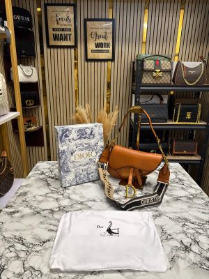 Christian_Dior_Saddle_With_Crossbody_Bag_With_Box_And_Dust_Bag_(Brown)