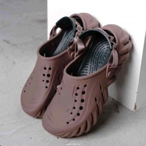 crocss Echo clog Poplogo Brown