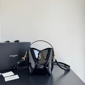 Ysl bucket bag with og box(mirror-black) 5616