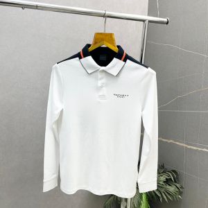 Hacket_t White 02 Premium Polo Full Sleeves Tshirt 486
