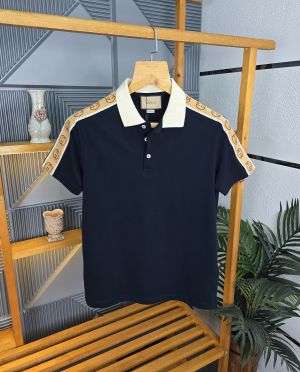 Guci T Shirt Navy K136-N
