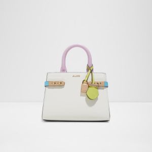 Aldo_Lisbon_Womens_White_Satchel_with_box_5720
