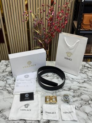 VERSACE BELT COMBO PREMIUM QUALITY WITH OG BOX AND CARRY BAG (VE-5)