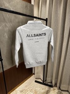 All saints Grey sweatshirt Back print