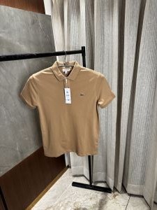 Lacost_e Light Brown polo tshirt
