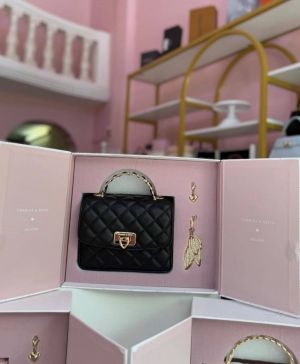 CHARLES & KEITH HOBO BAG WITH OG BOX (black) 5734