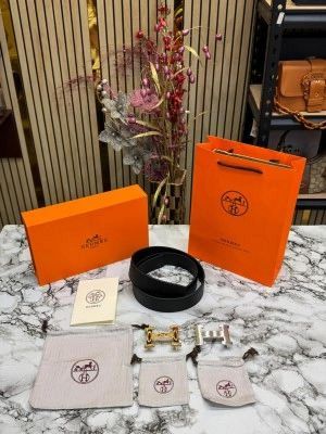 HERMES PREMIUM BELT COMBO WITH BOX AND DUSTBAG INCLUDING CARRYBAG (HS-2)