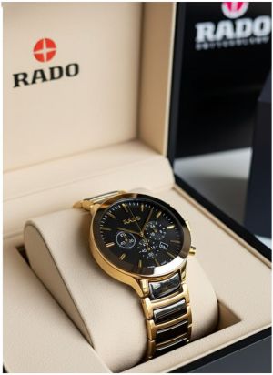 Rad_o centrix chronograph Black-Gold