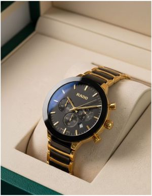 Rad_o centrix chronograph Black-Gold